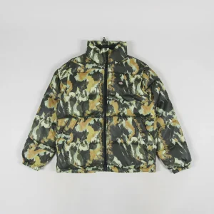 Dickies Crafted Camp Jacket Camo Print front
