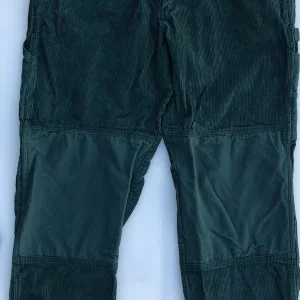Dickies REWORKED UTILITY Corduroy PANT Dark Green Mixed Patch Work