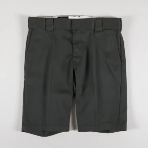 Dickies Slim Fit Work Short Recycled Olive Green Front